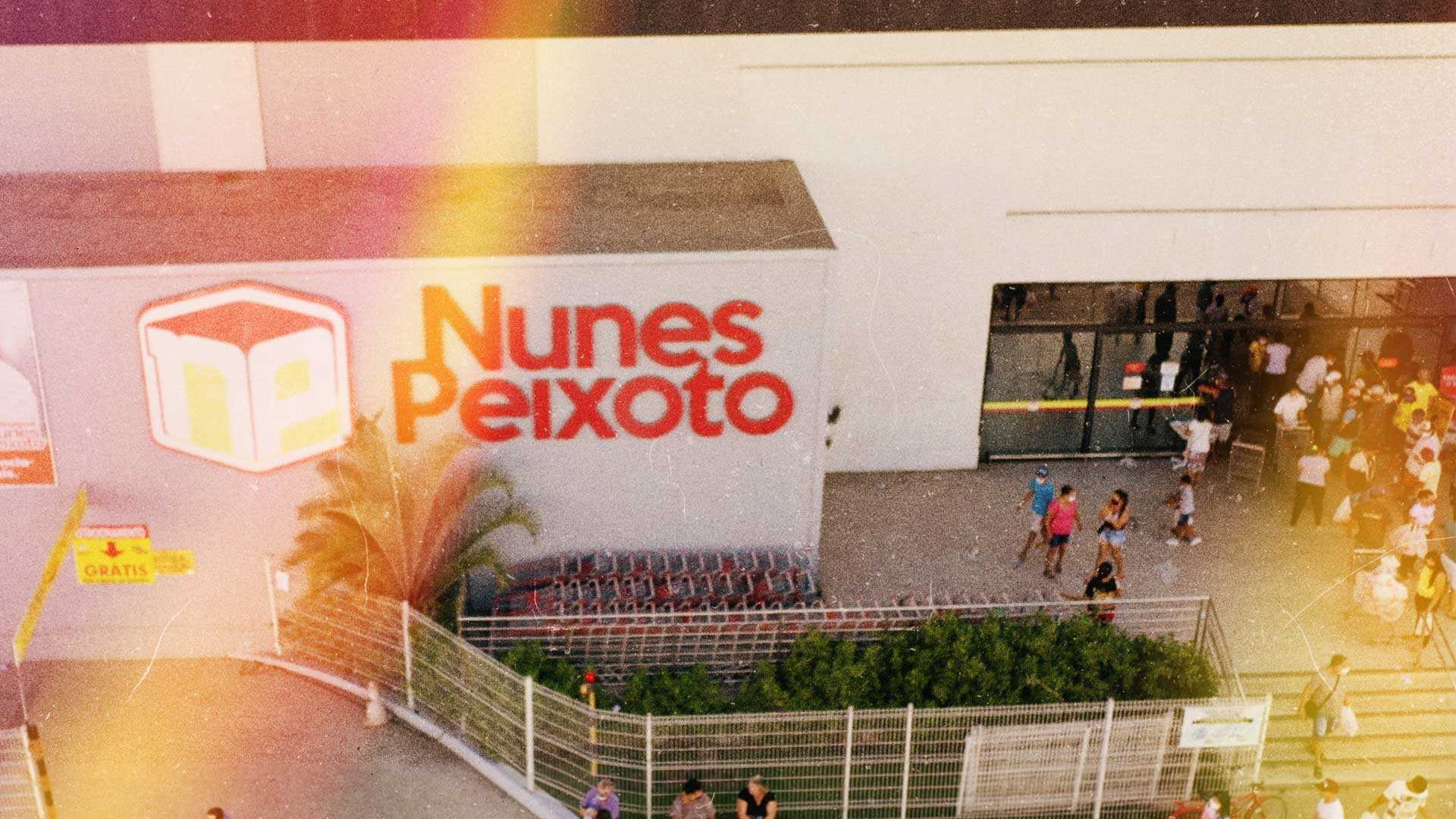 Foto fachada nova loja do Nunes Peixoto em Nossa Senhora da Glória - Sergipe