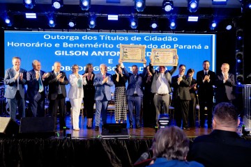 GIlson, Robson e demais convidados